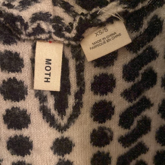 Anthropologie Bold Print Long Vest EUC - Picture 2 of 4